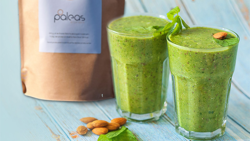 Smoothie med økologiske kostfibre