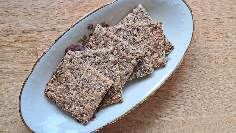 Opskrift på knækbrød med paleas